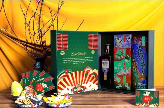 Mẫu hộp quà Tết Như Ý