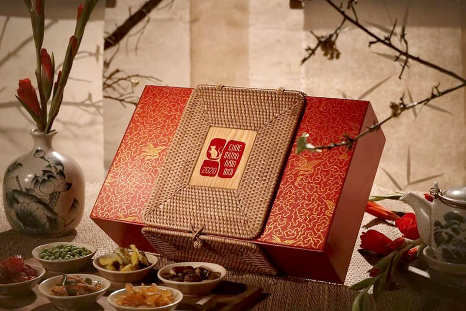 Hộp quà tết giá sỉ Cống Quỳnh