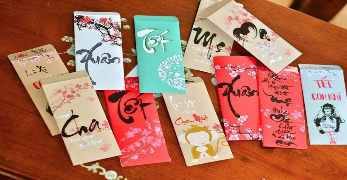Bao lì xì ngày Tết là không thể thiếu