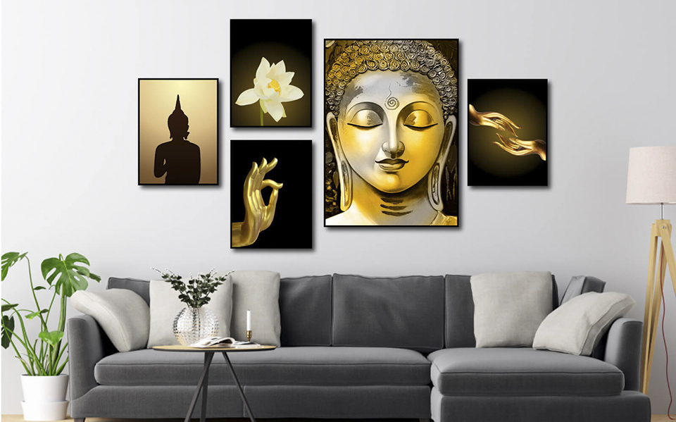 Tranh treo tường tượng Phật