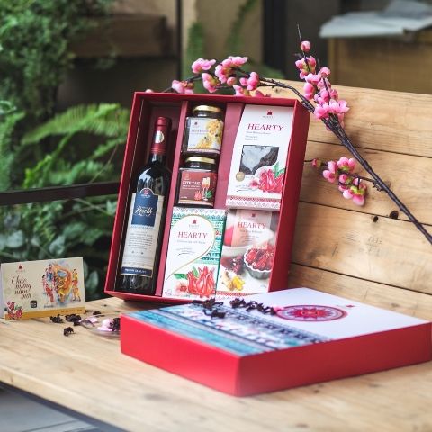 Hộp quà Tết của cửa hàng Tangquatet.vn